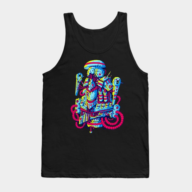 WASTE BOT Tank Top by DOODLESKELLY